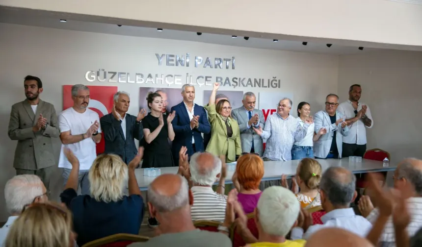 Güzelbahçe'nin de tercihi Yeni Parti