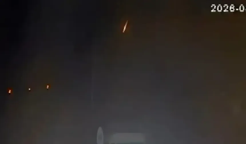 İstanbul semalarına meteor düştü