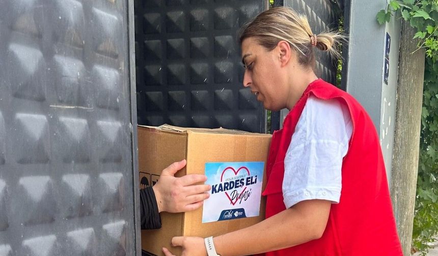Efeler Belediyesi'nden ihtiyaç sahibi ailelere destek