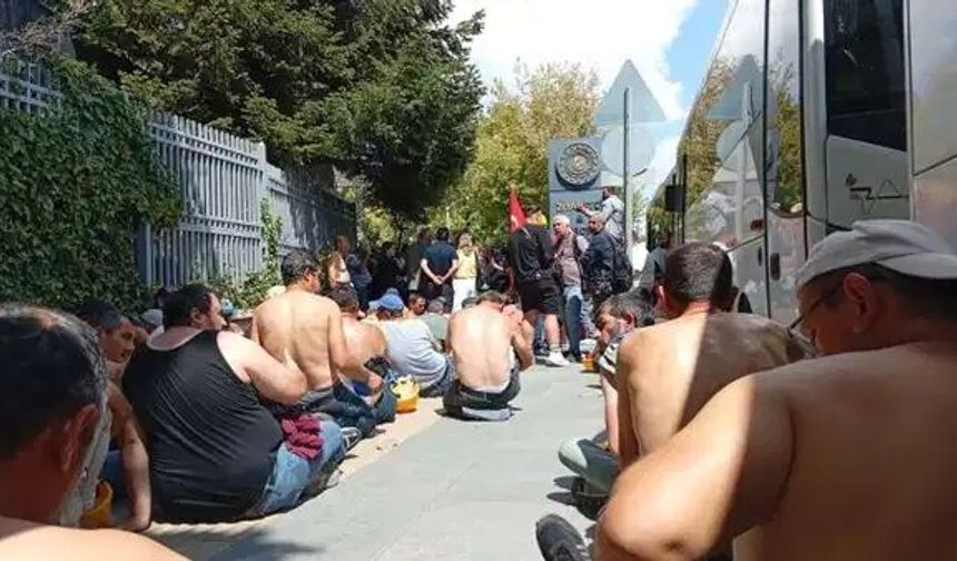 Madenciler Bakanlık Önünde Üçüncü Kez Gözaltında