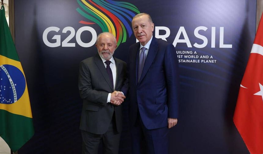 Erdoğan, Lula da Silva ile telefonda görüştü