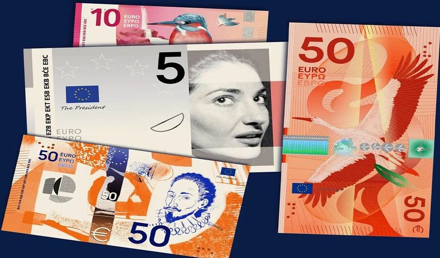 Euro banknotlarında yeni dönem başlıyor