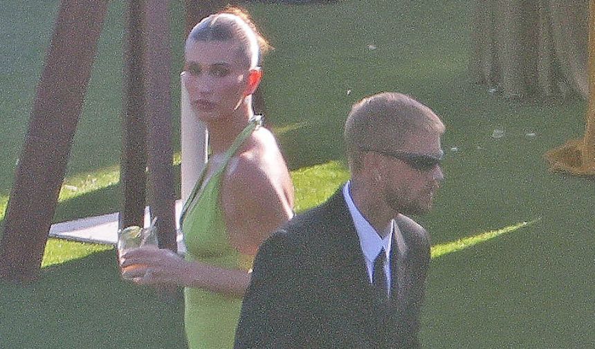 Justin ve Hailey Bieber düğünde gerildi!