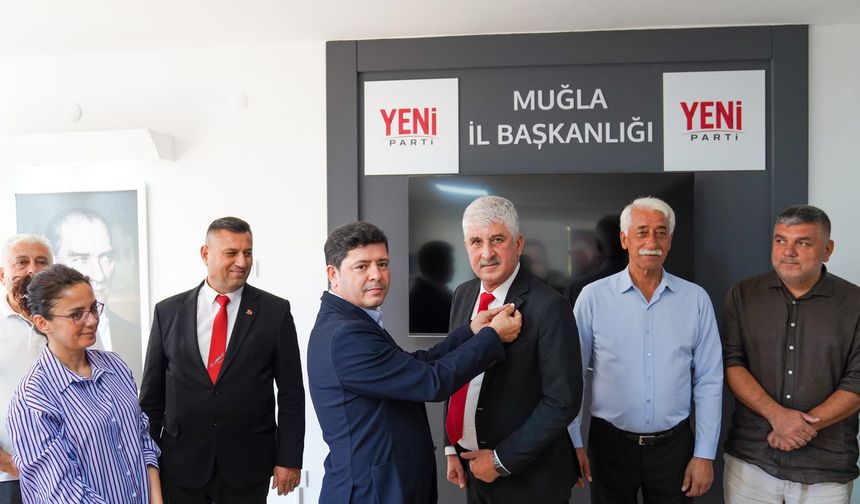 Köyceğiz Belediye Başkanı YENİ Parti’ye katıldı