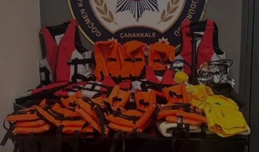 Çanakkale'de 109 düzensiz göçmen yakalandı