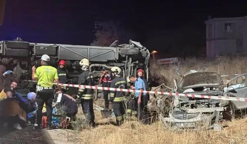 Gaziantep’te feci kaza: 7 ölü, 13 yaralı