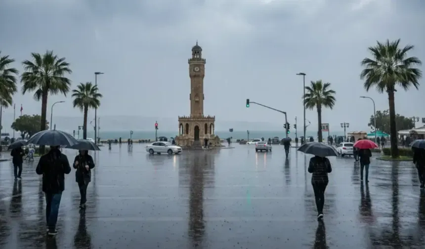 İzmir’de Eylül yağışla kapanıyor