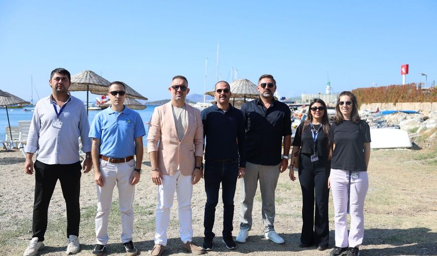 Turgutreis'te öğrencilerden çevre için anlamlı çalışma