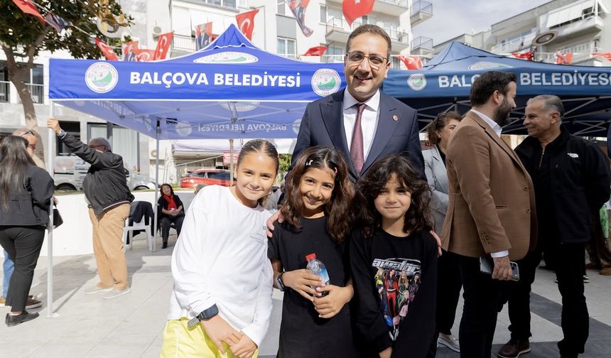 Balçova'da Cumhuriyet coşkusu