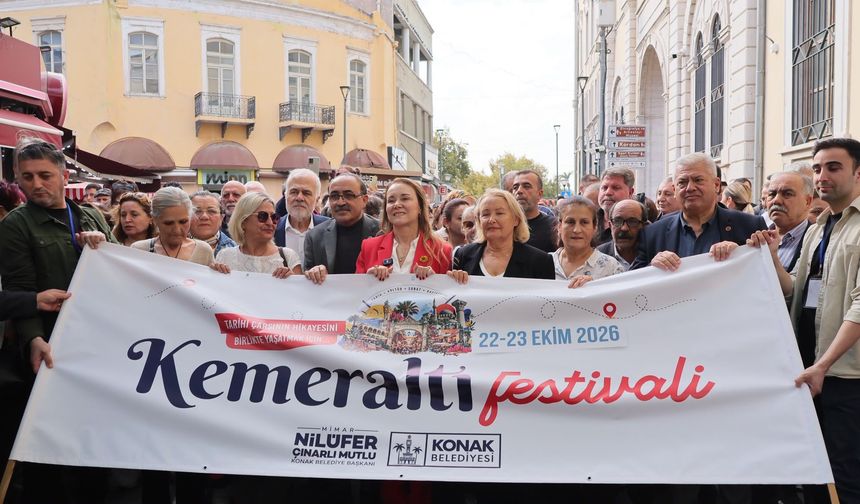 1. Kemeraltı Festivali’ne ilgi yoğundu