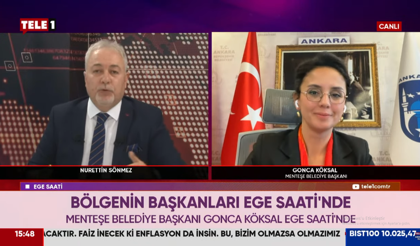 Menteşe Belediye Başkanı Gonca Köksal