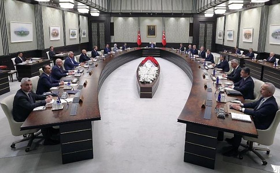 Kabine bugün Beştepe'de toplanıyor