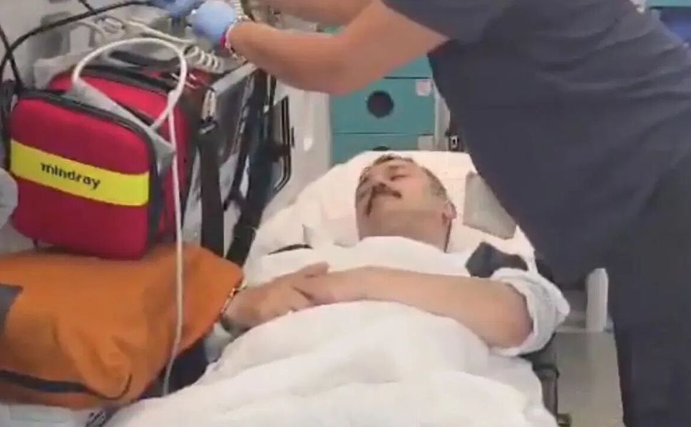 İYİ Partili Selçuk Türkoğlu hastaneye kaldırıldı