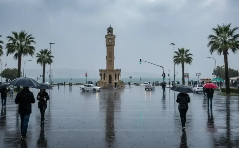 İzmir’de yeni haftada sağanak alarmı