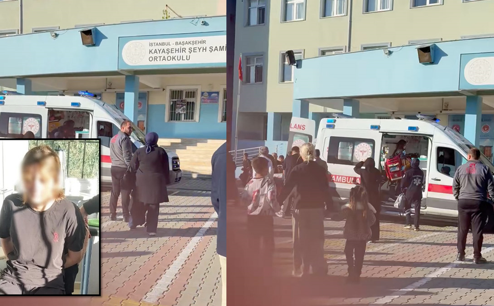 Başakşehir'de okulda bıçaklı saldırı: 8 öğrenci yaralı