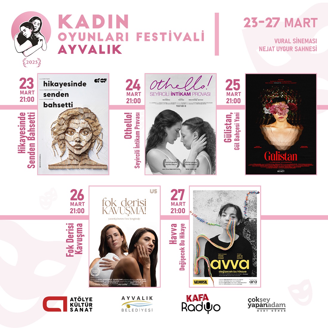 Kadın Oyunları Festivali Ayvalık'ta Başlıyor (1)-1