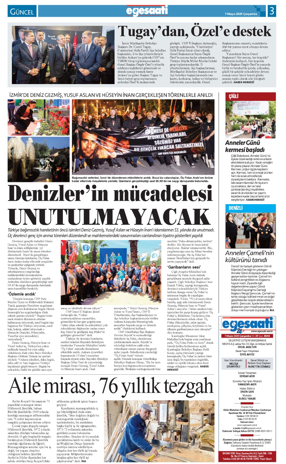 7 Mayis Çarşamba 3