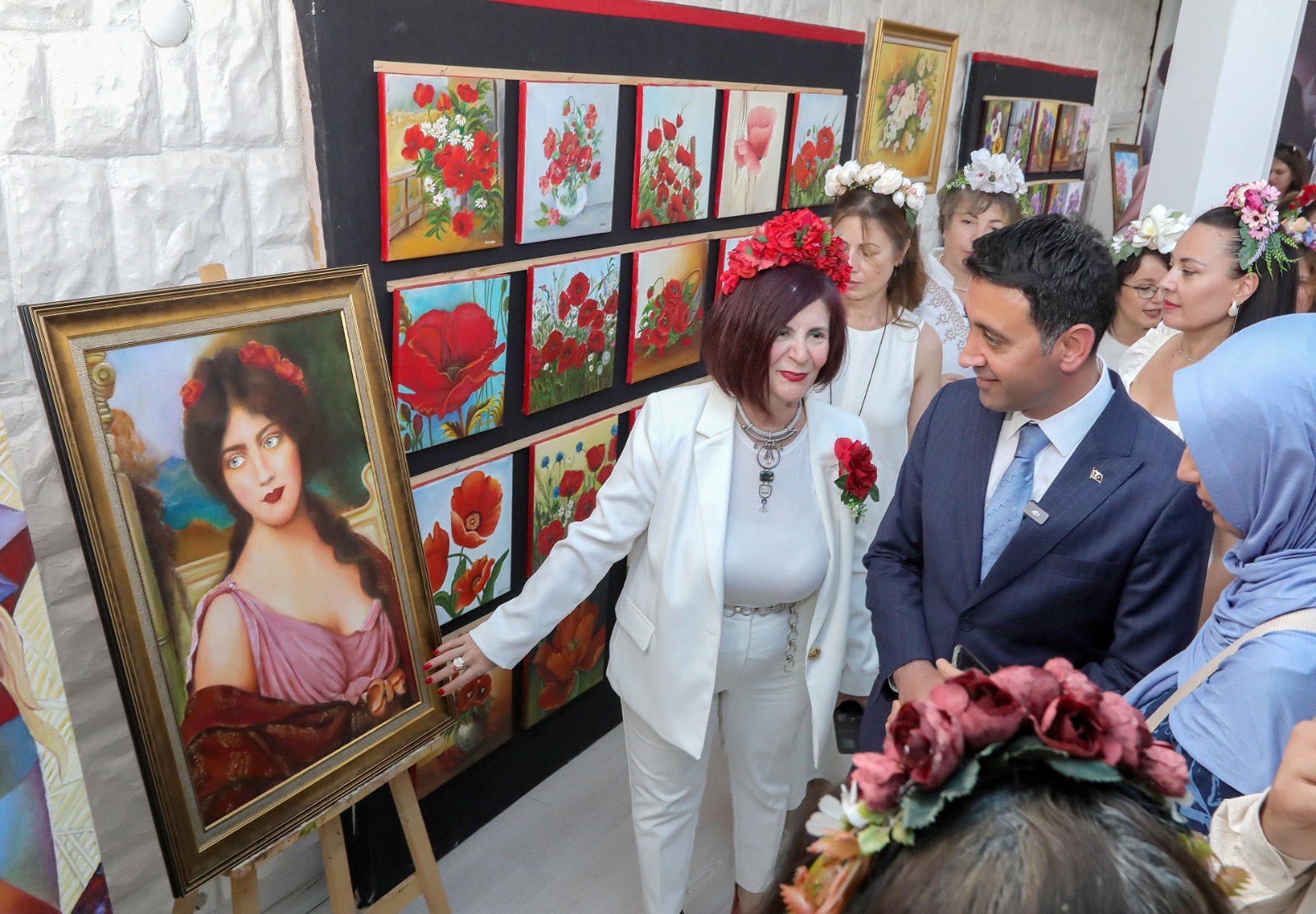 Bayraklı’da Kadın Eliyle Üretilen Sanat Sergilendi (3)