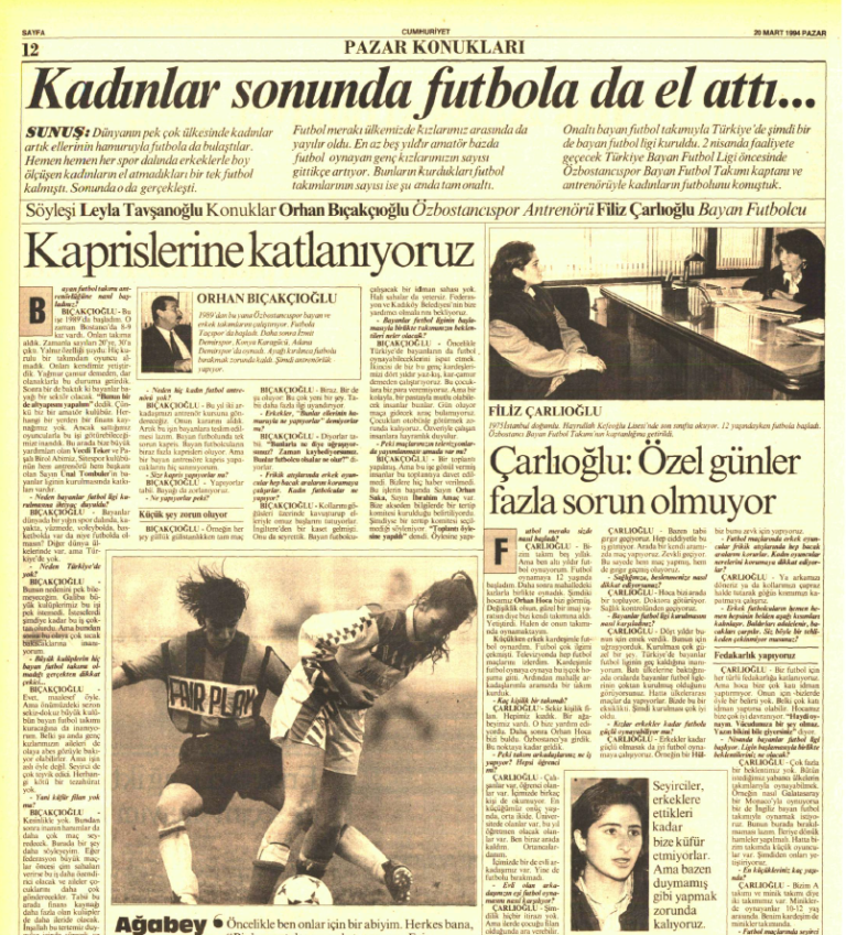06 Cumhuriyet Gazetesi 20 Mart 1994