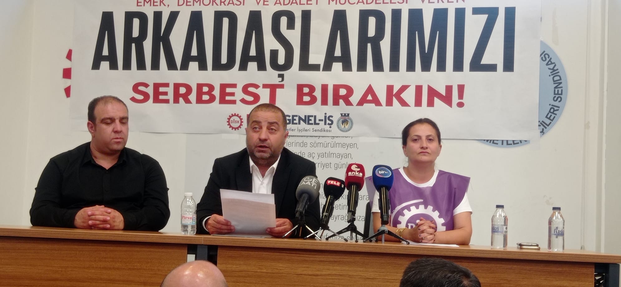 Di̇sk’ten Tutuklanan Yöneticiler Için Açıklama ‘Açık Bir Gözdağıdır!’ (1)