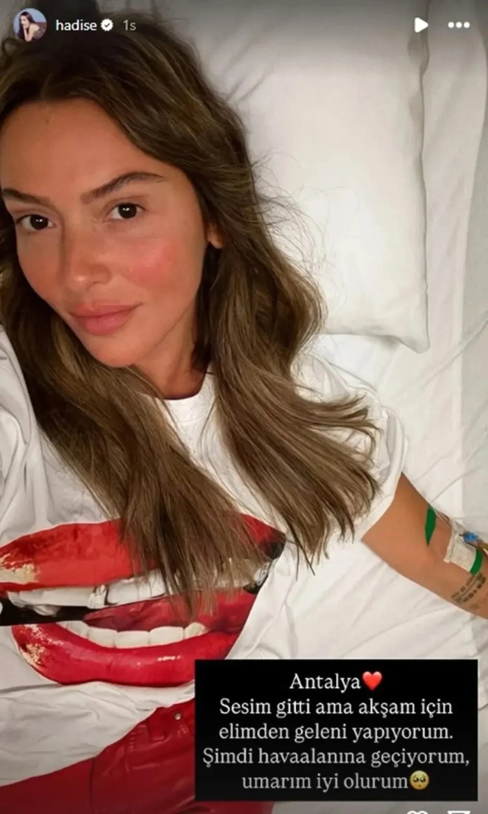 Hadise'den Antalya Konseri Öncesi Endişelendiren Açıklama (2)