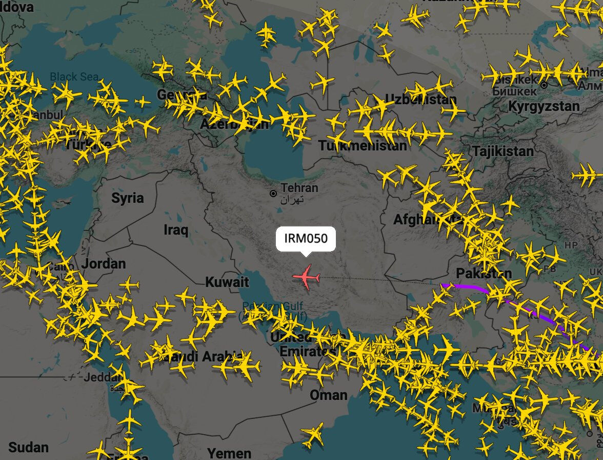Savaş Hattında Tek Başına3 Mahan Air Uçağı Nefes Kesti!