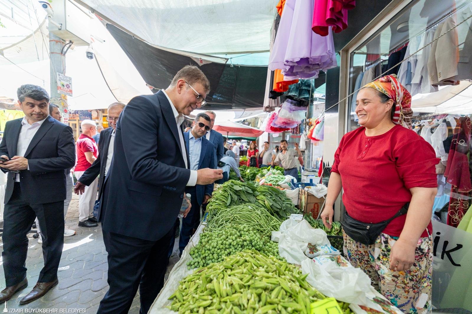 Tugay'dan Tire Mesaisi1 Üreticiler Ve Yurttaşlarla Buluştu