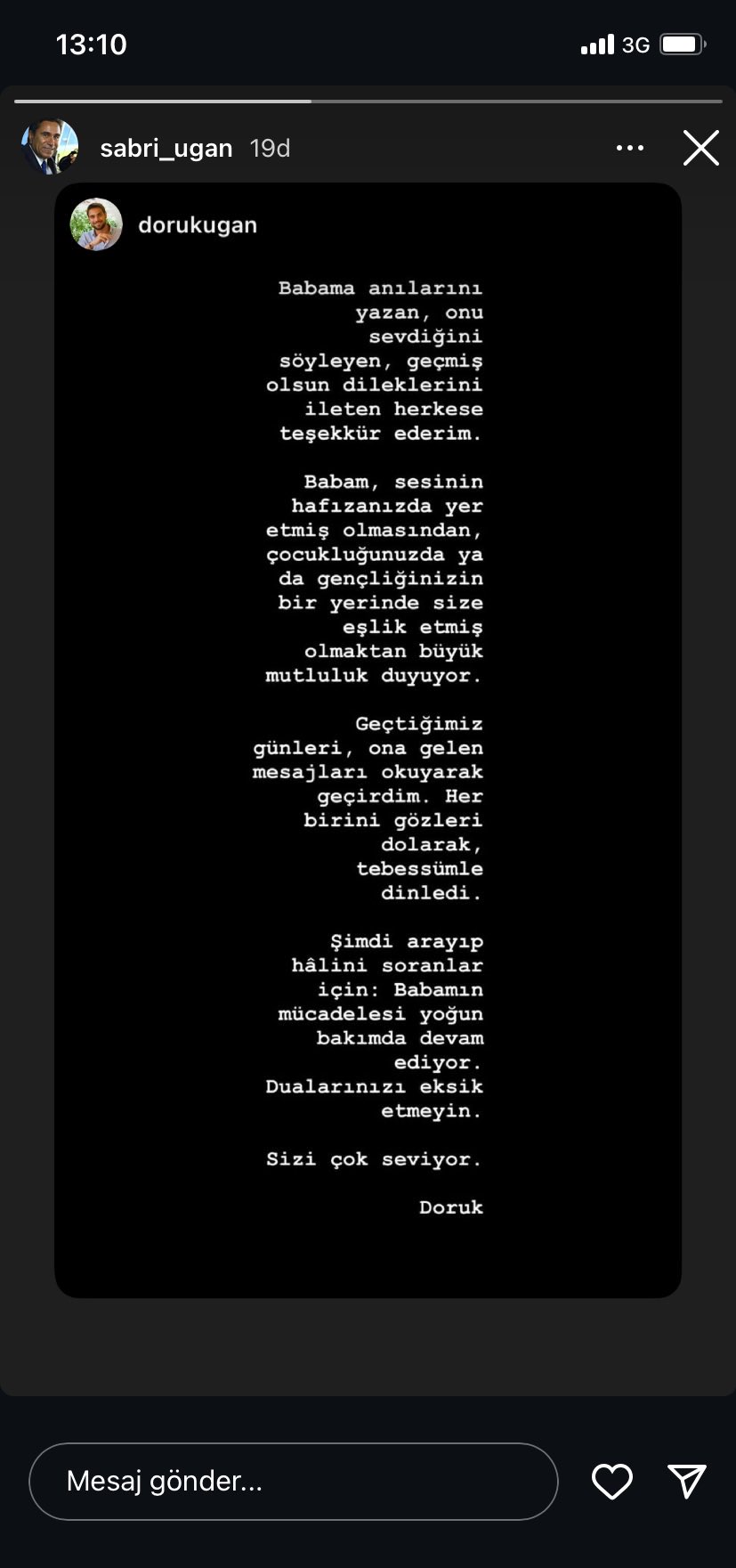 Ugan'ın, Beyin Damarlarındaki Tıkanıklık Sebebiyle Tedavi Gördüğü Hastanede Entübe Edildiği Öğrenildi.