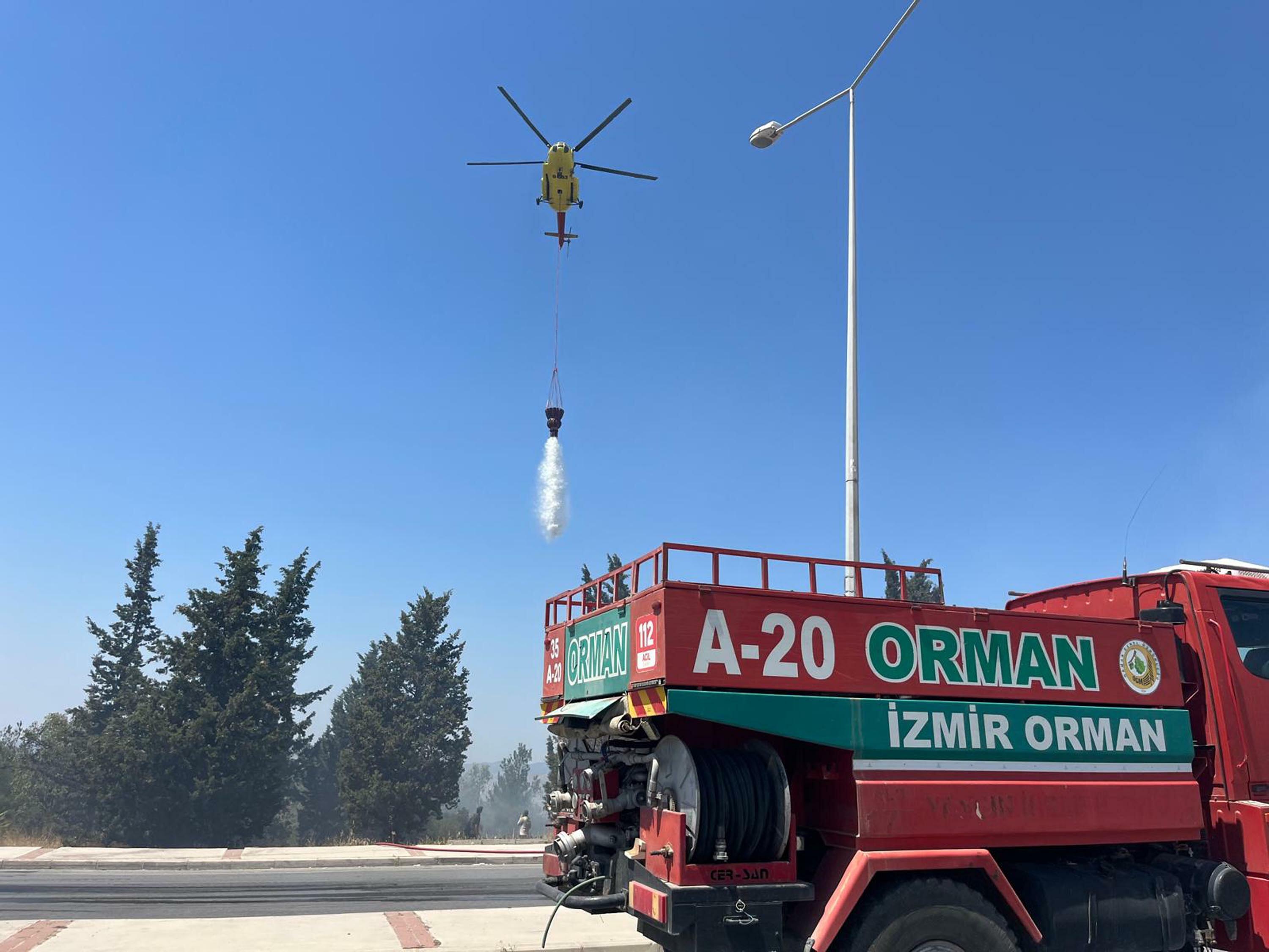 Bu Kez Buca'da Orman Yangını Çıktı! 3
