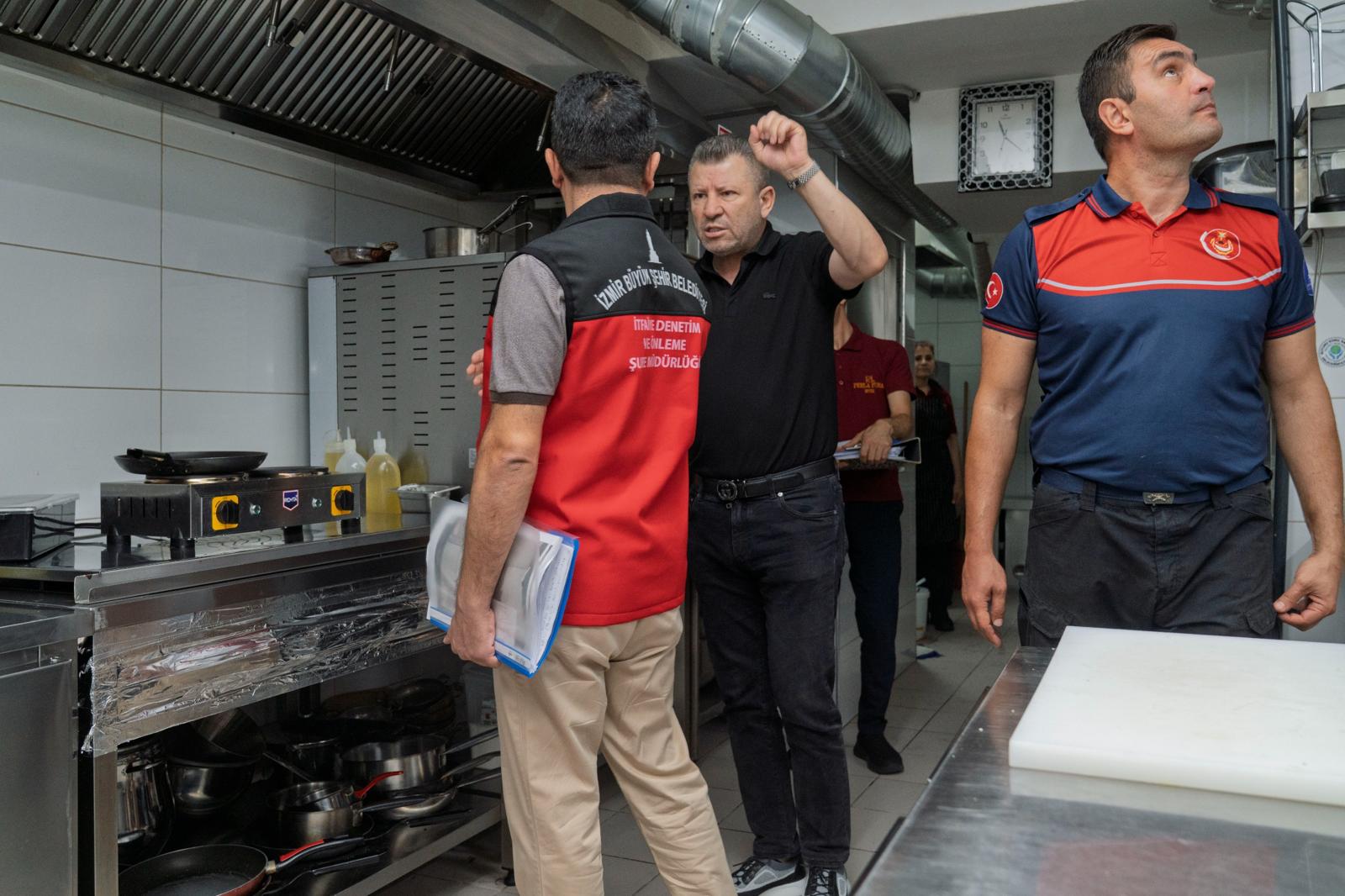 Büyükşehir’den Güvenli İzmir Için Sıkı Denetim
