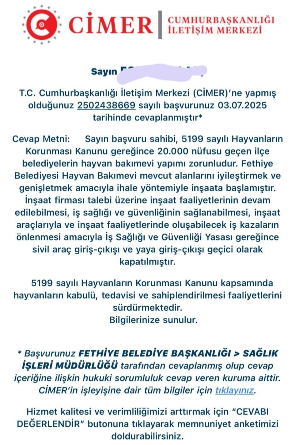 Fethiye Barınak Protesto (2)