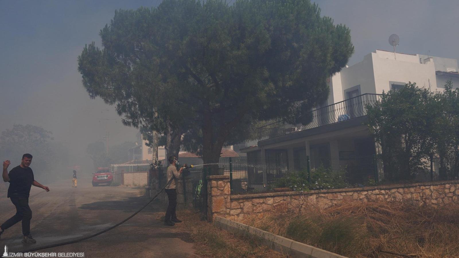 İzmir İtfaiyesi Çeşme Ildır Için Teyakkuza Geçti2