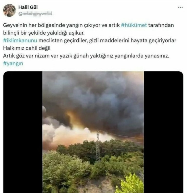 Meclis Üyesinin 'Hükümet Bilinçli Yakıyor' Paylaşımına Gözaltı! 1