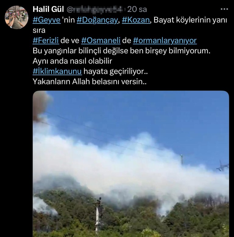 Meclis Üyesinin 'Hükümet Bilinçli Yakıyor' Paylaşımına Gözaltı!
