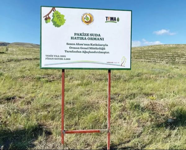 Sezen Aksu'dan Pakize Suda'ya Hatıra Ormanı-1