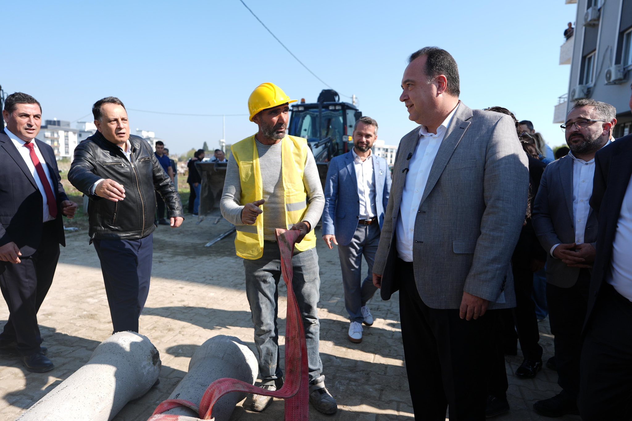 2 Milyar Tl’lik Dev Altyapı Projesine İlk Kepçe Vuruldu (9)