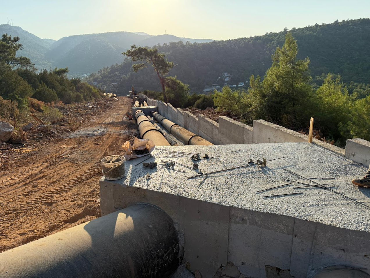 Bodrum’un Su Kesintilerini Önleyecek Çalışmada Önemli Bir Aşama Kaydedildi (1)-1