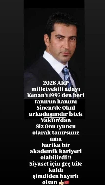 Flas Iddia Kenan Imirzalioglu Akp Milletvekili Olacak