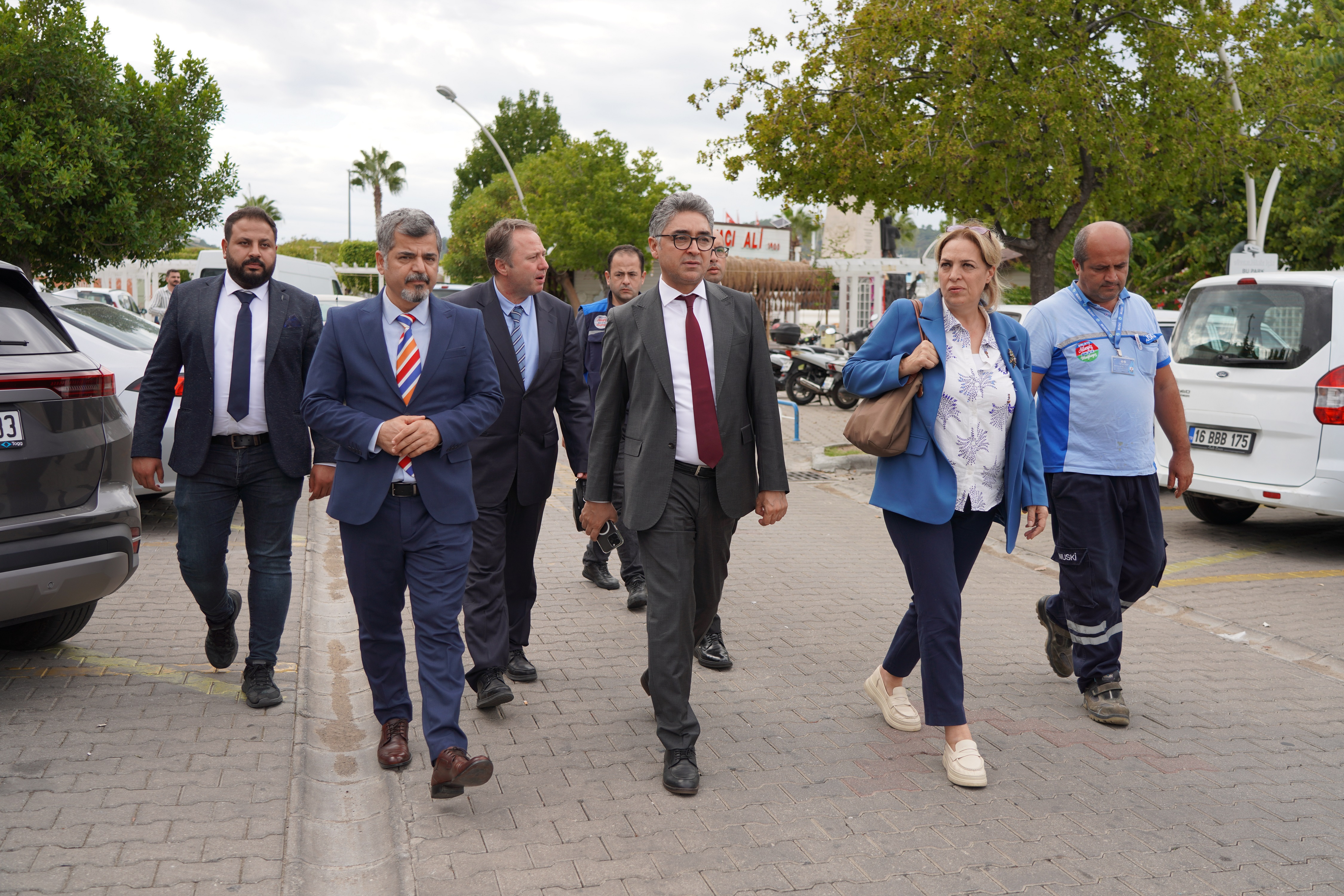 Muski̇ Genel Müdürü Şengül Saha Çalişmalarina Fethi̇ye’de Devam Etti̇ (2)