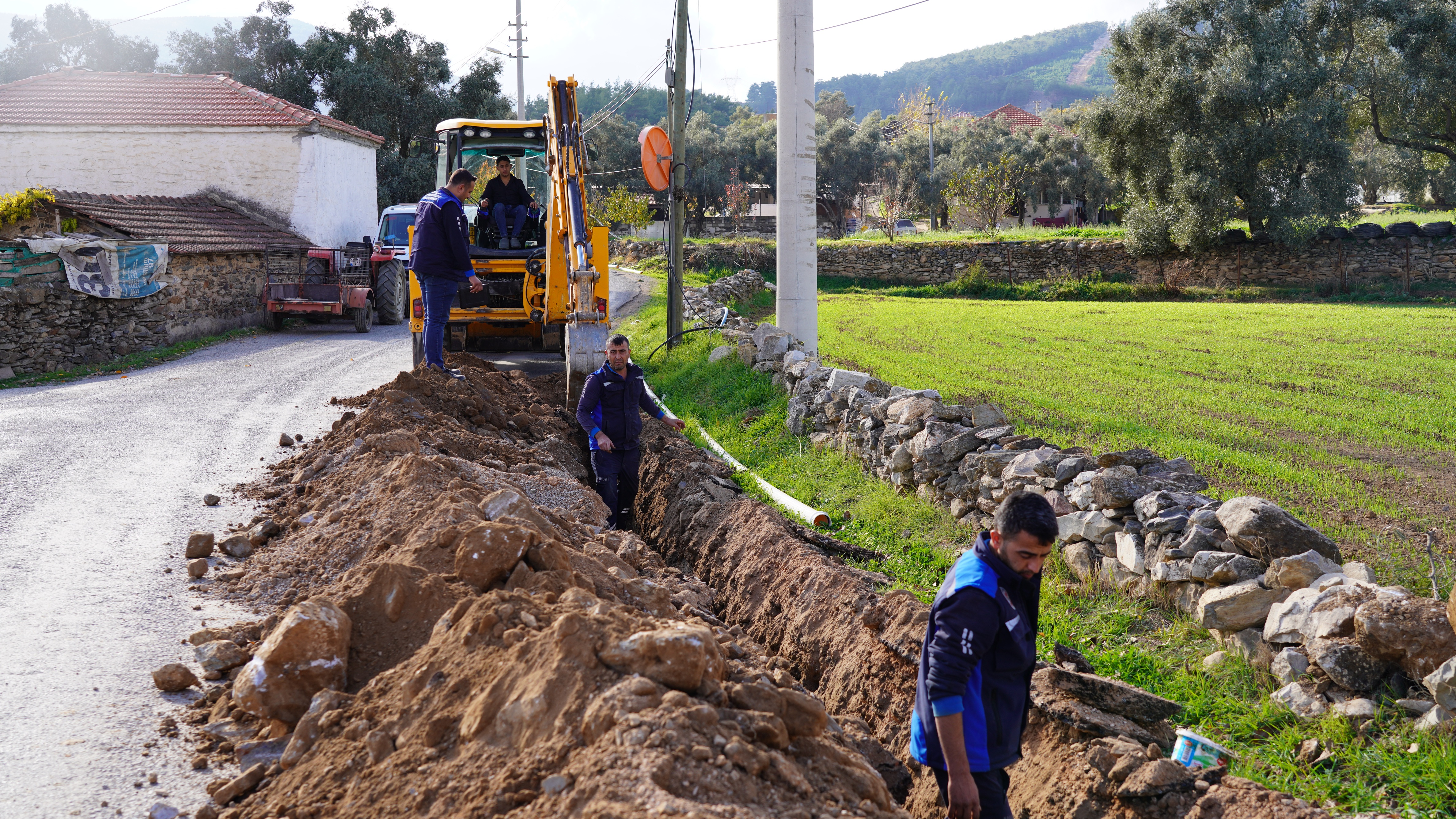 Yatağan Bencik Mahallesi’ndeki İçme Suyu Hattı Yenileniyor (3)