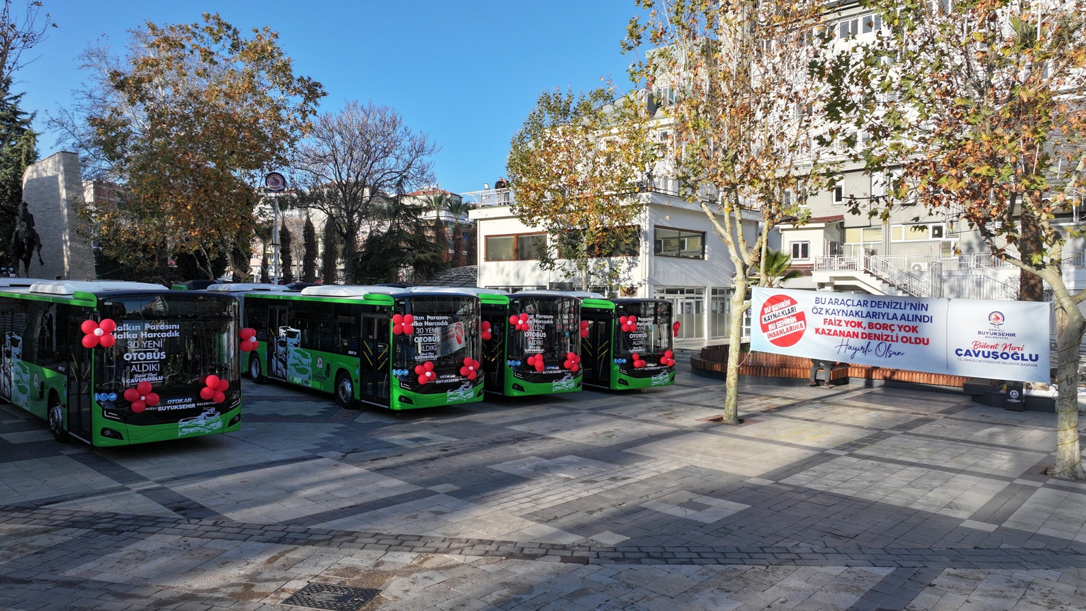 Denizli Büyükşehir’den Hizmet Filosuna 100 Yeni Araç (10)