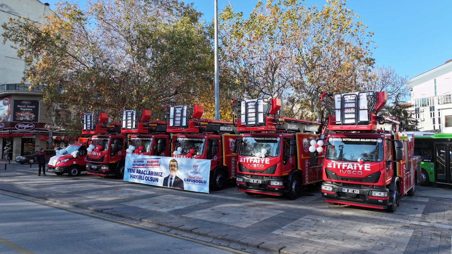 Denizli Büyükşehir’den Hizmet Filosuna 100 Yeni Araç (11)