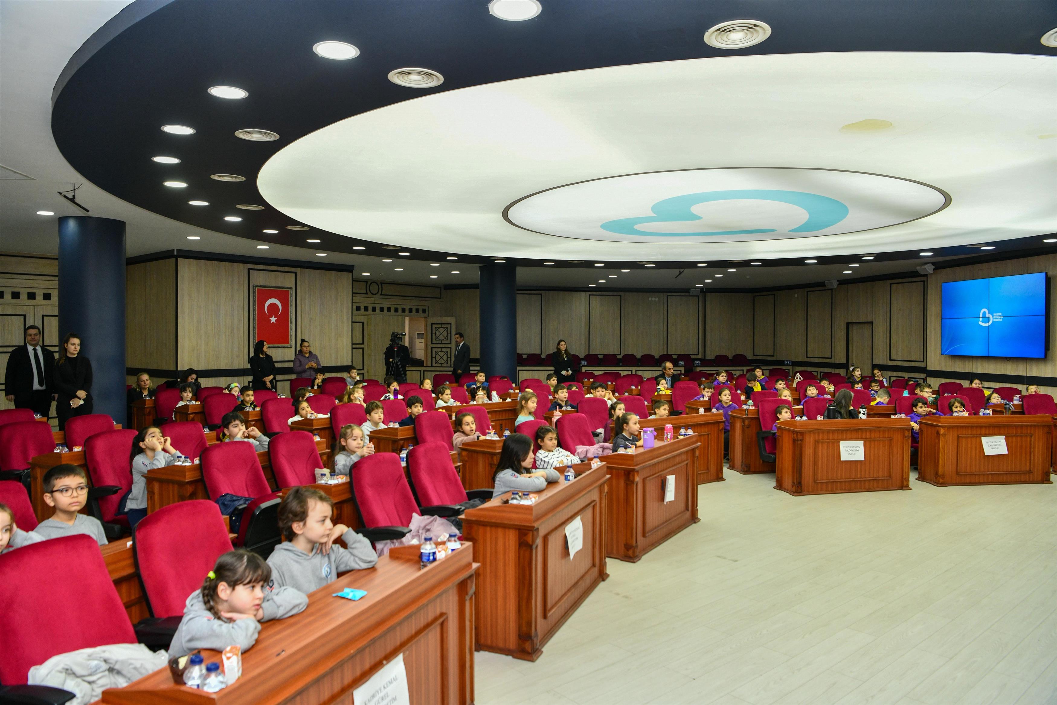 Akin Ogrencileri Belediyede Agirladi 6