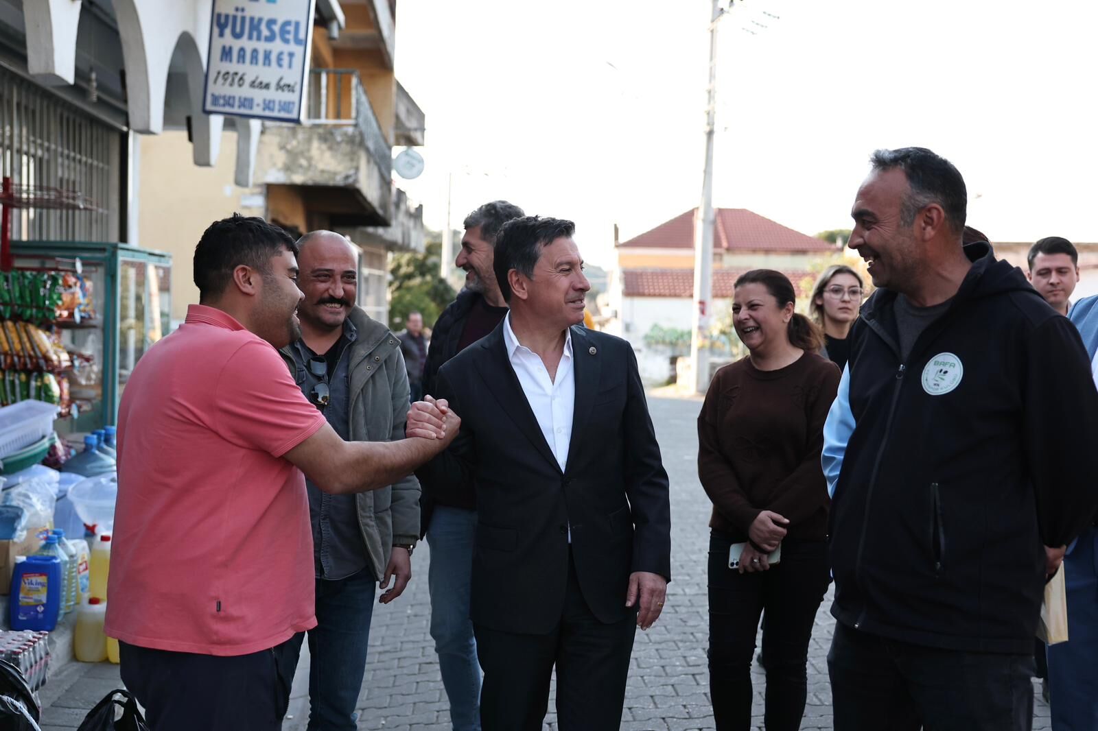 Başkan Aras Bafa’da Halkla Buluştu (2)