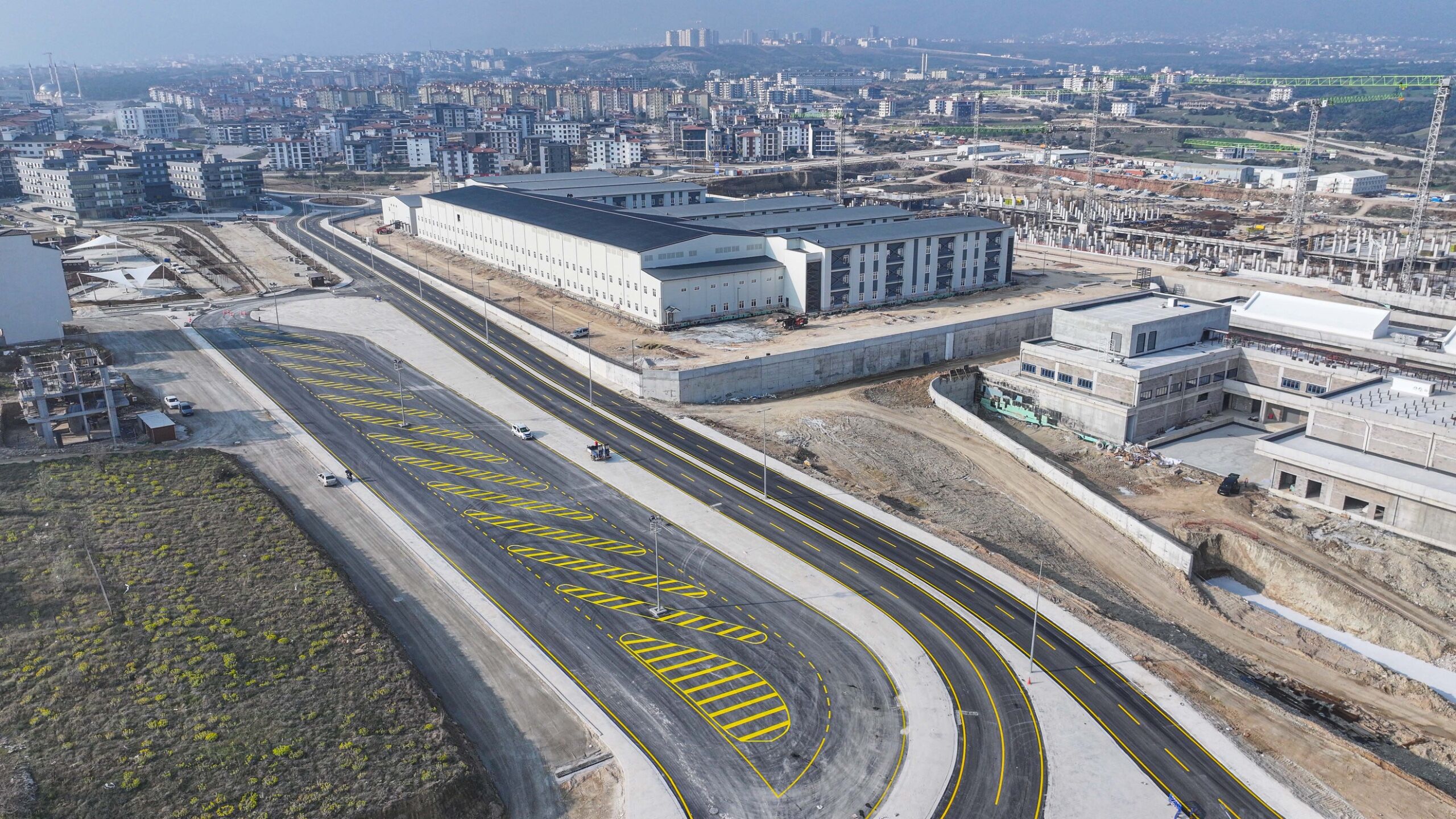 Denizli Büyükşehir, Acil Durum Hastanesi Için Ulaşım Altyapısını Tamamladı (5)