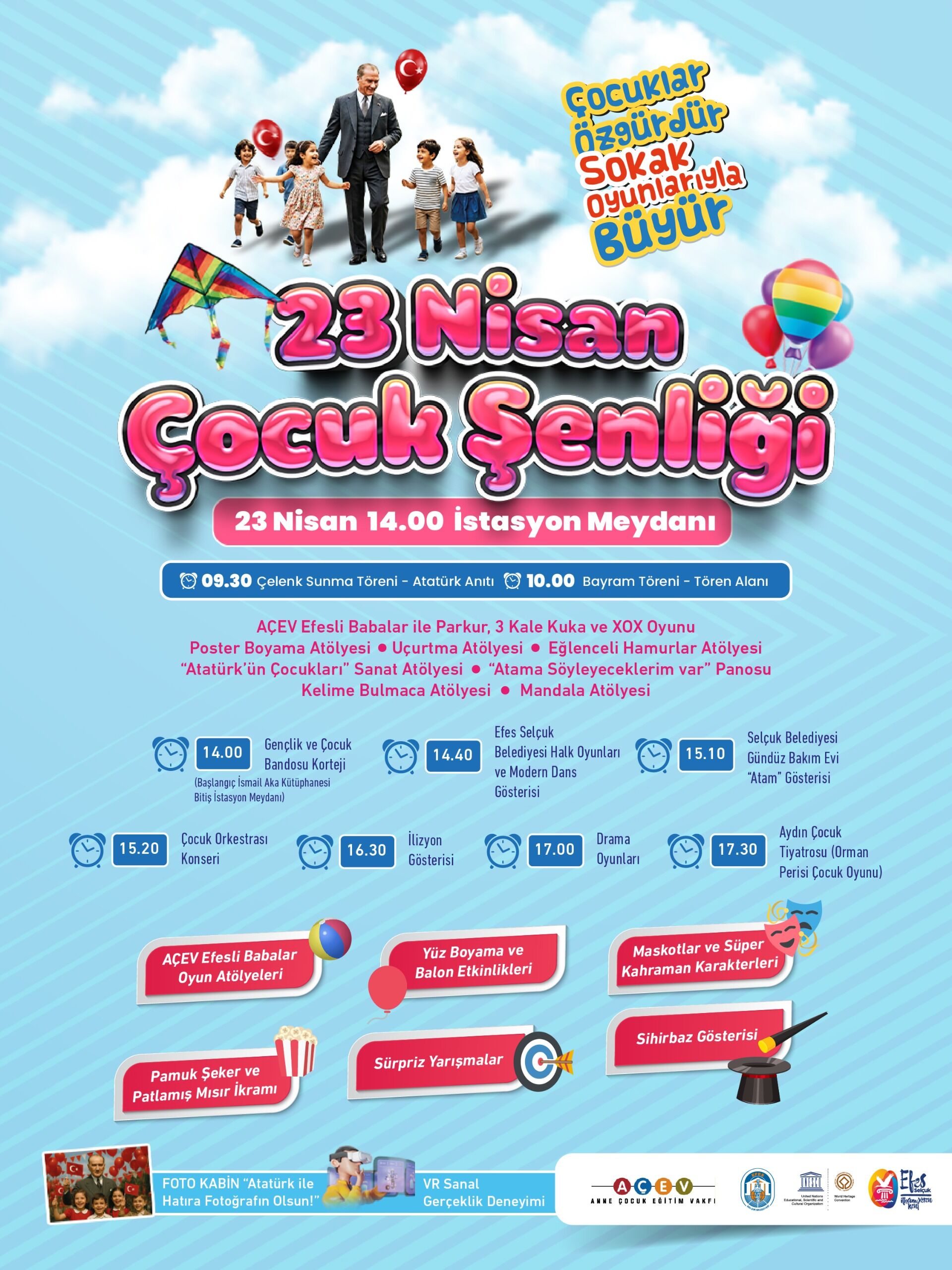 23 Nisan Çocuk Şenliği Program