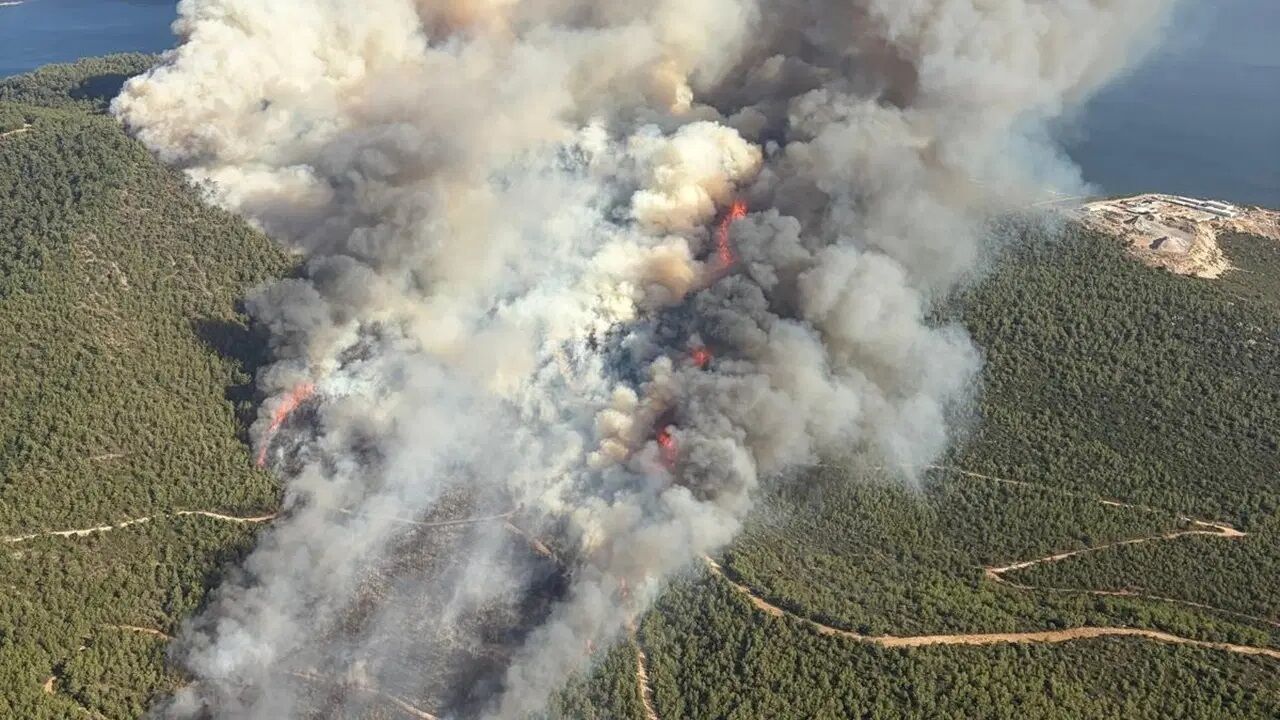 Muğla’da üç ilçede yangın alarmı