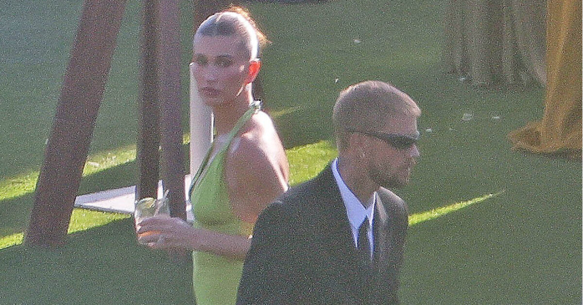 Justin ve Hailey Bieber düğünde gerildi!