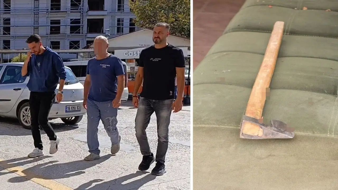 Bursa’da mezarlıkta baltalı kavga: 1 kişi yaralandı