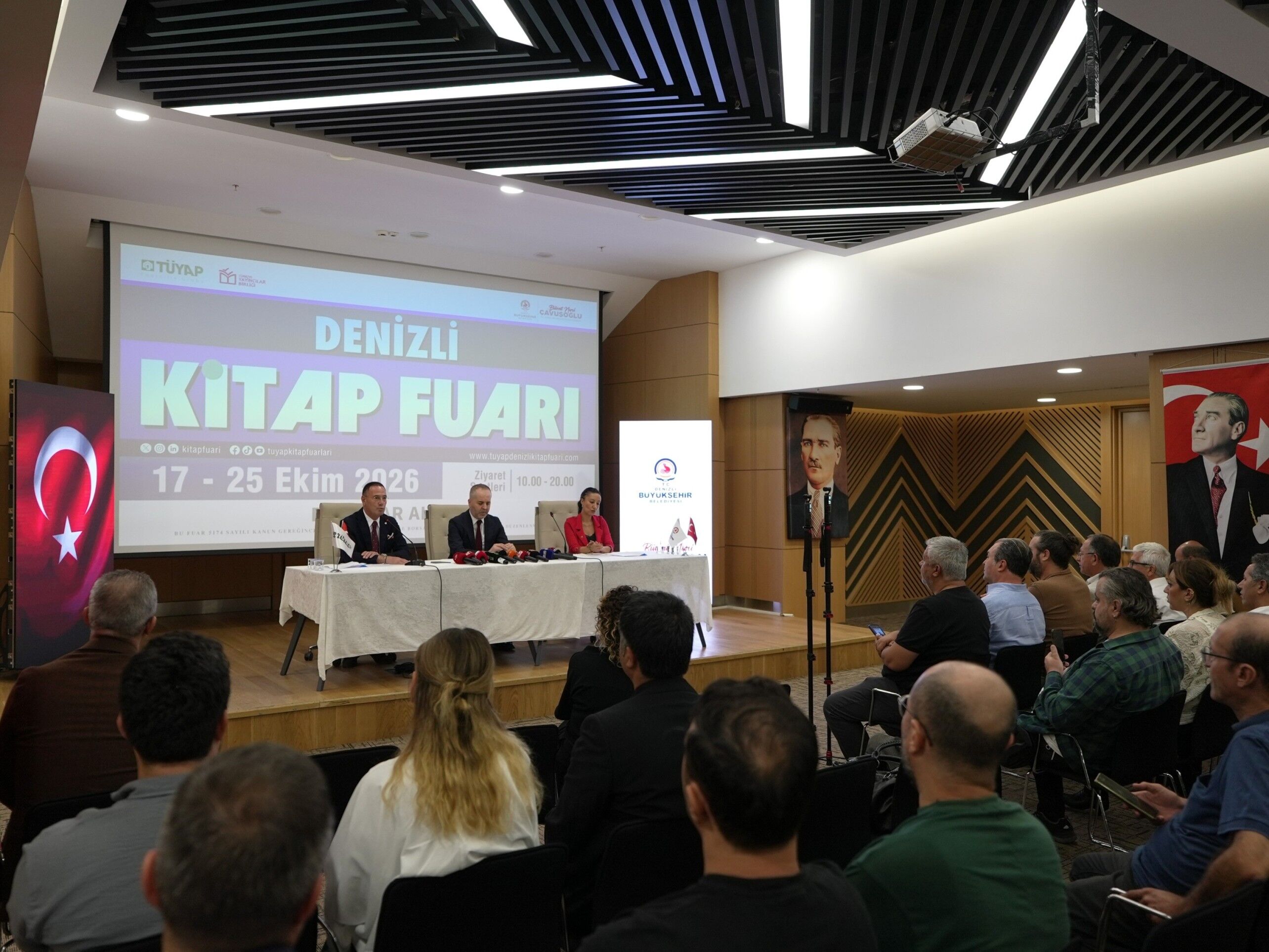Denizli ilk kez TÜYAP Kitap Fuarı ile buluşmaya hazırlanıyor